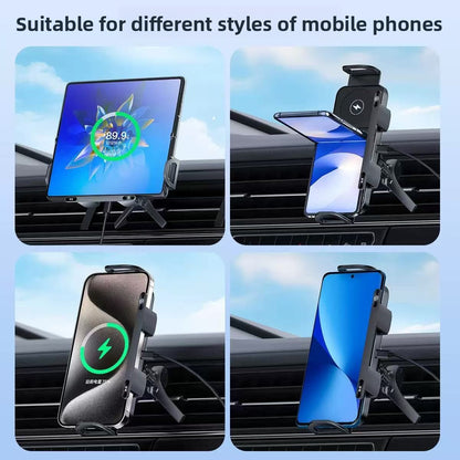 Auto trends Wireless charging phone holder