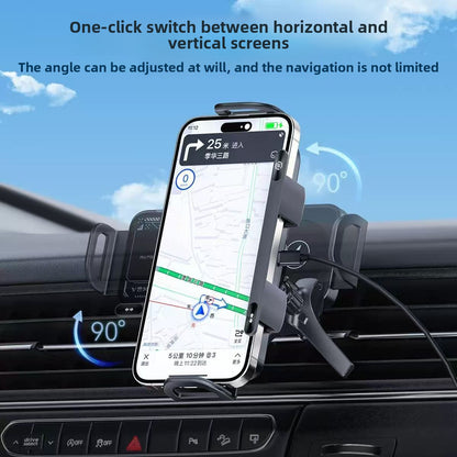 Auto trends Wireless charging phone holder